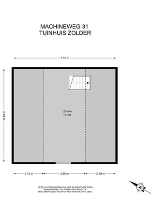 Floorplan - Machineweg 31, 1432 EL Aalsmeer